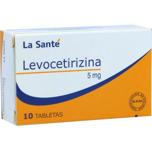 LEVOCETIRIZINA 5 MG X 10 LA SANTE