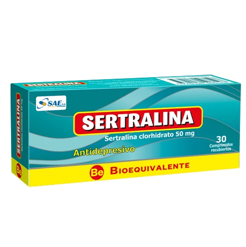 SERTRALINA  50 MG X 30 COMP SAE