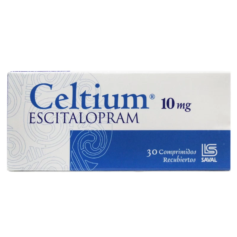 CELTIUM 10 MG X 30 ESCITALOPRAN
