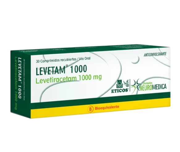 LEVETAM 1000 MG X 30 COMP (ANTIEPILECTICO)