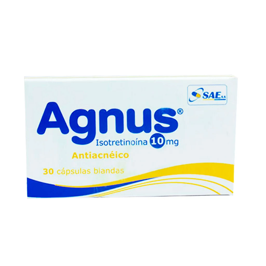 AGNUS 10 MG X 30(ISOTRETINOINA)