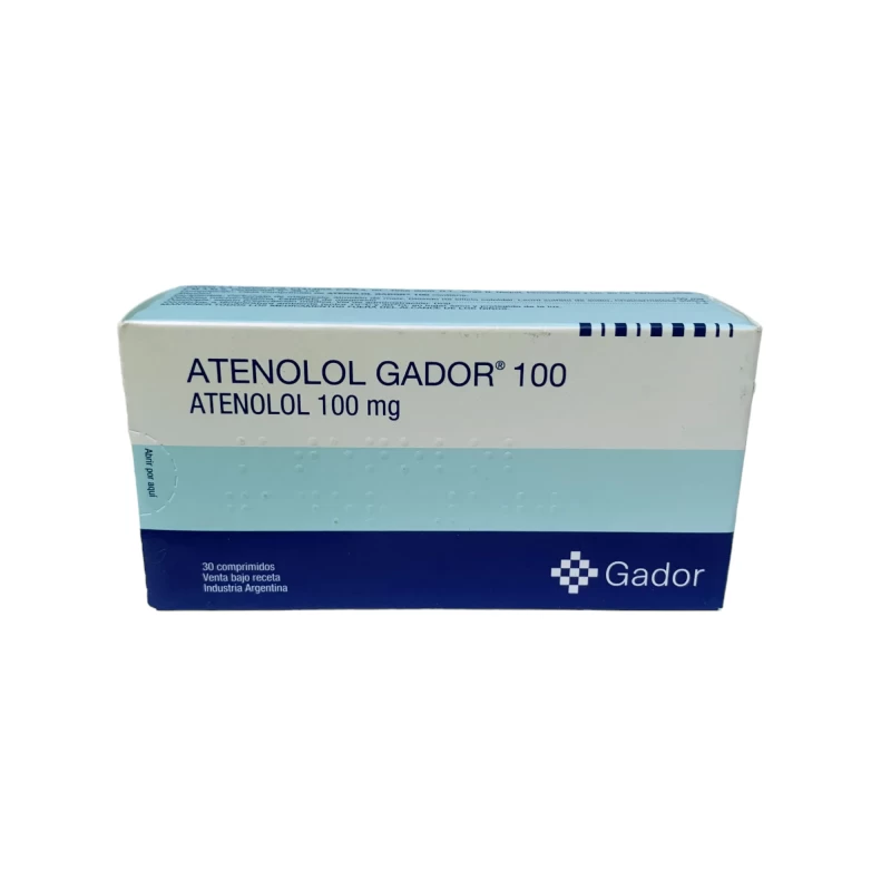ATENOLOL GADOR 100 MG X 30