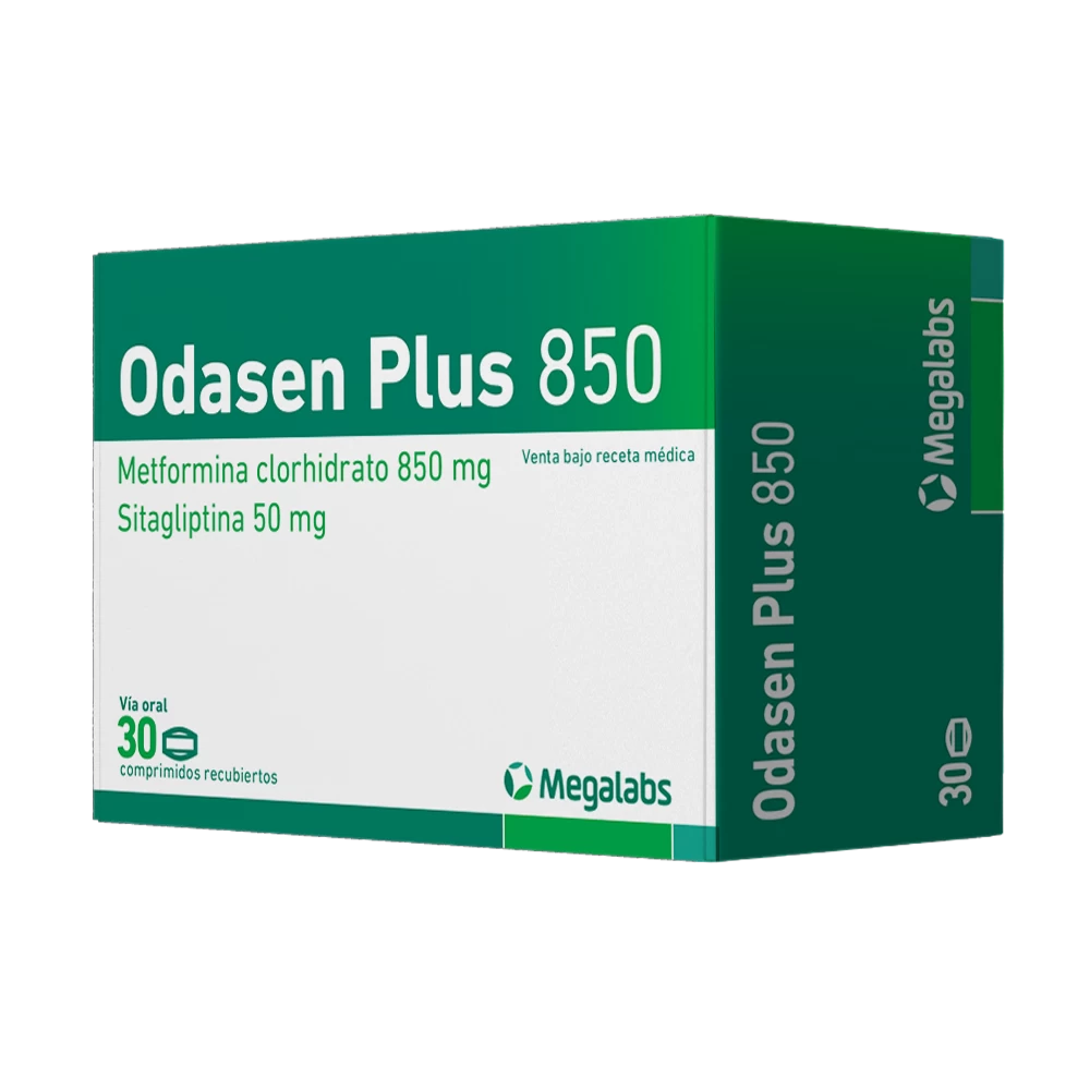 ODASEN PLUS 850 MG X 3 BLISTER DE 10 COMP