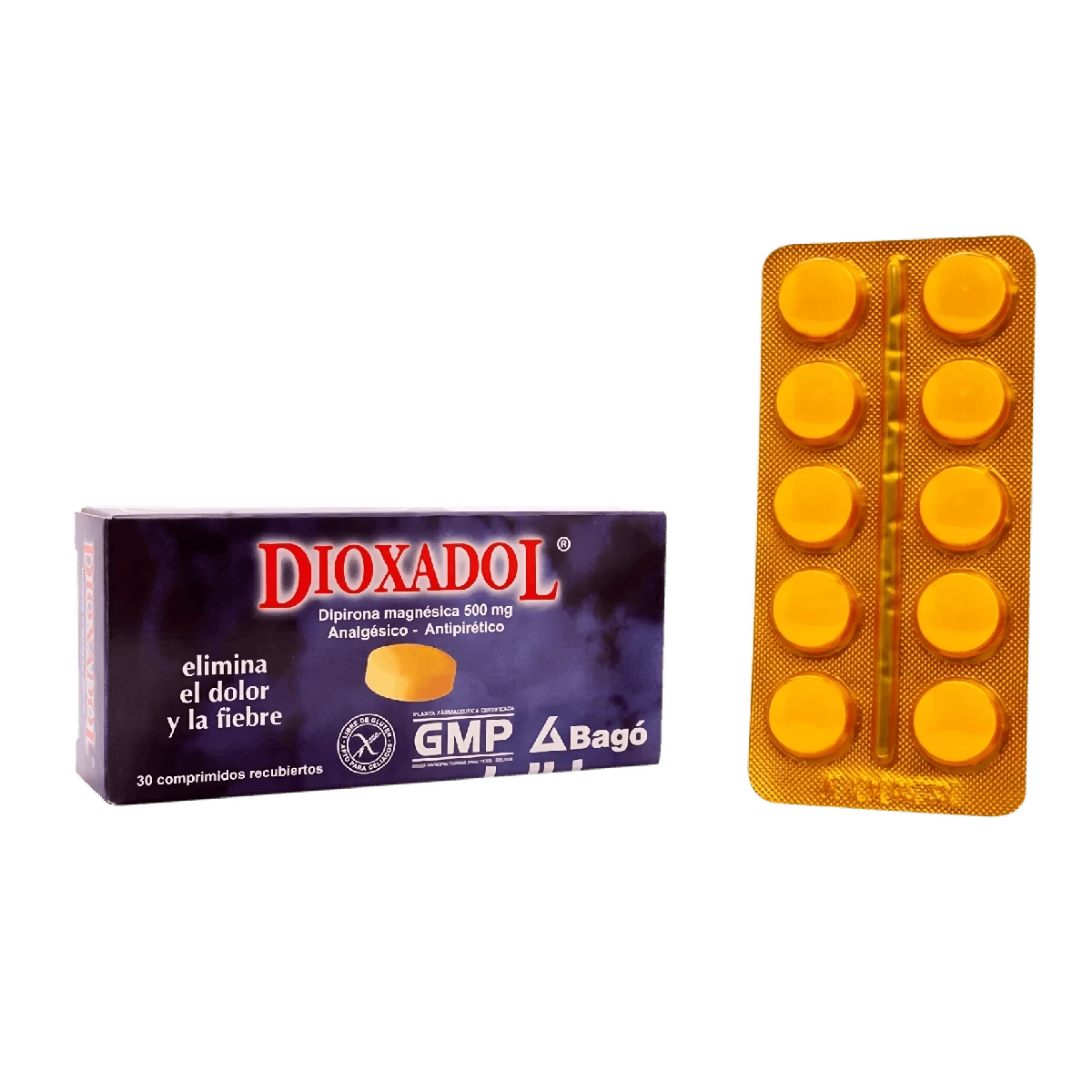 DIOXADOL X 500MG DIPIRONA (METAMIZOL)
