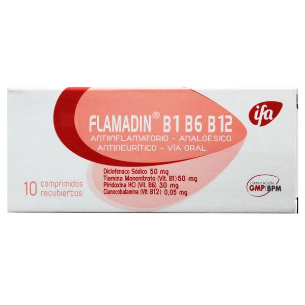 FLAMADIN B1, B6, B12 X 10