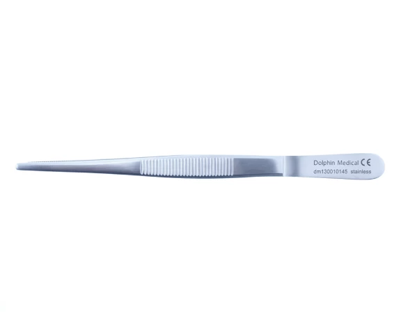 PINZA ANATOMICA DE 16 CM SIN DIENTE