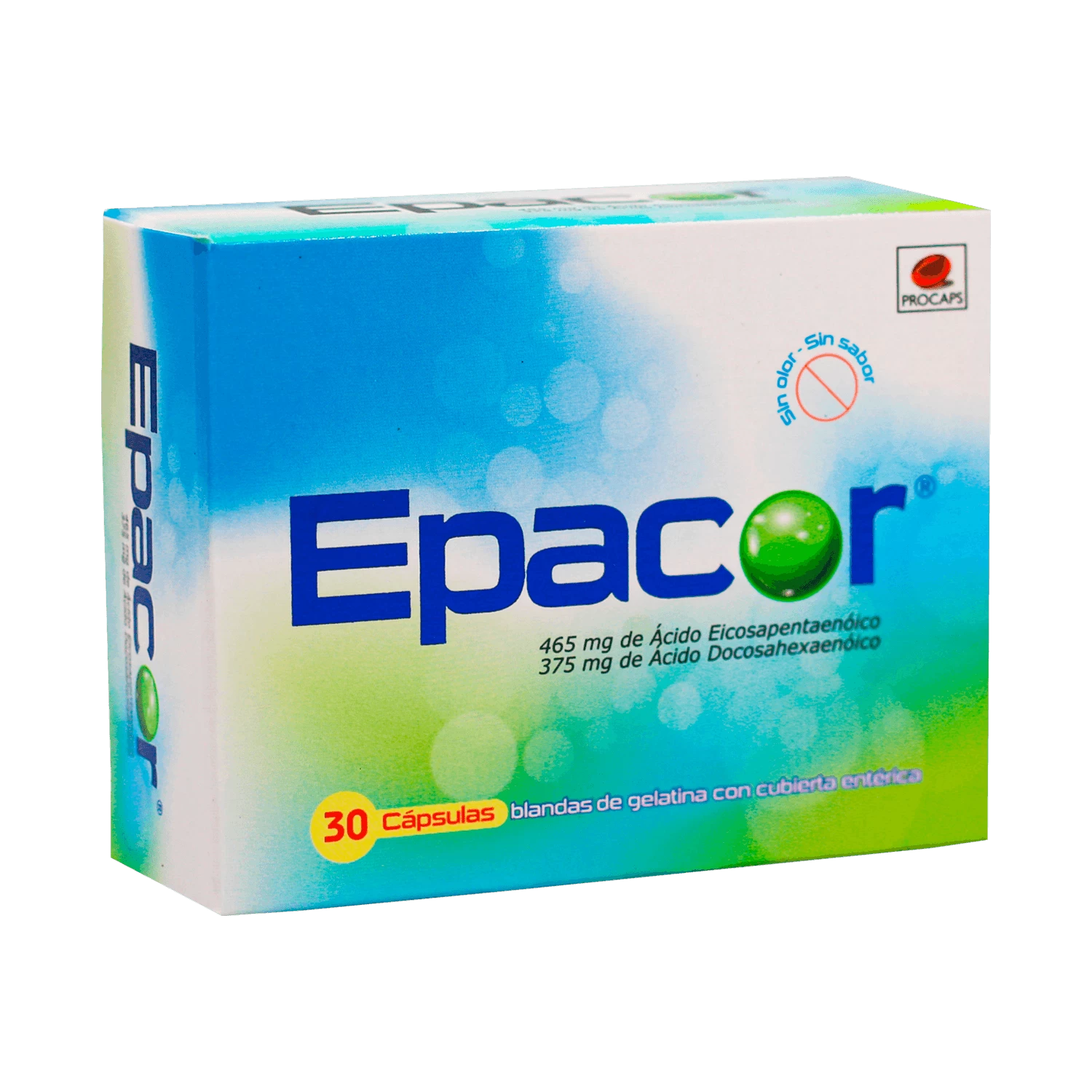 EPACOR 840 MG X 30capsblandas
