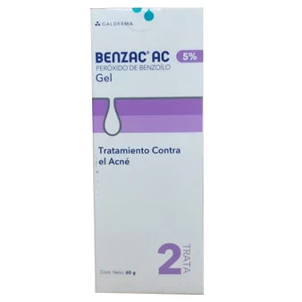 BENZAC AC 5% X 60 GR. PEROXIDO DE BENZOILO