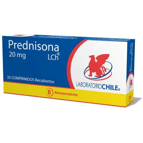 PREDNISONA 20 MG X 20 COMP