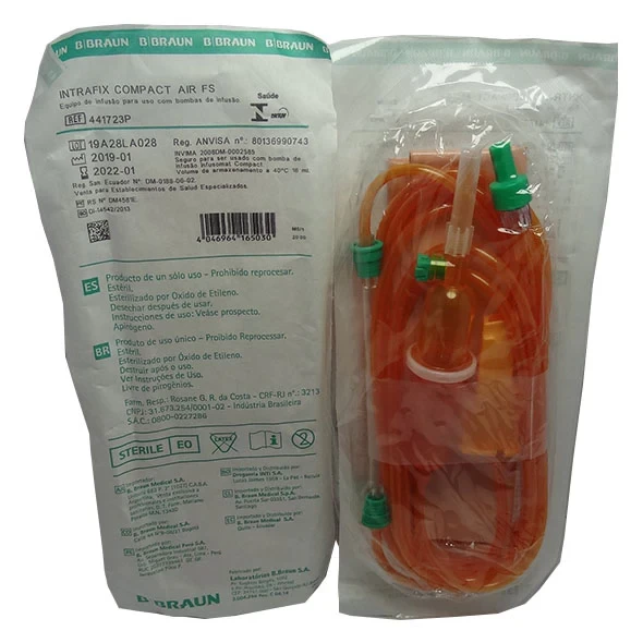 EQUIPO P/ SUERO AMBAR INTRAFIX COMPAR AIR FS REF 401723P