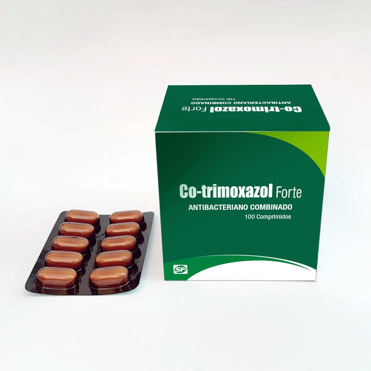 COTRIMOXAZOL FORTE X 100