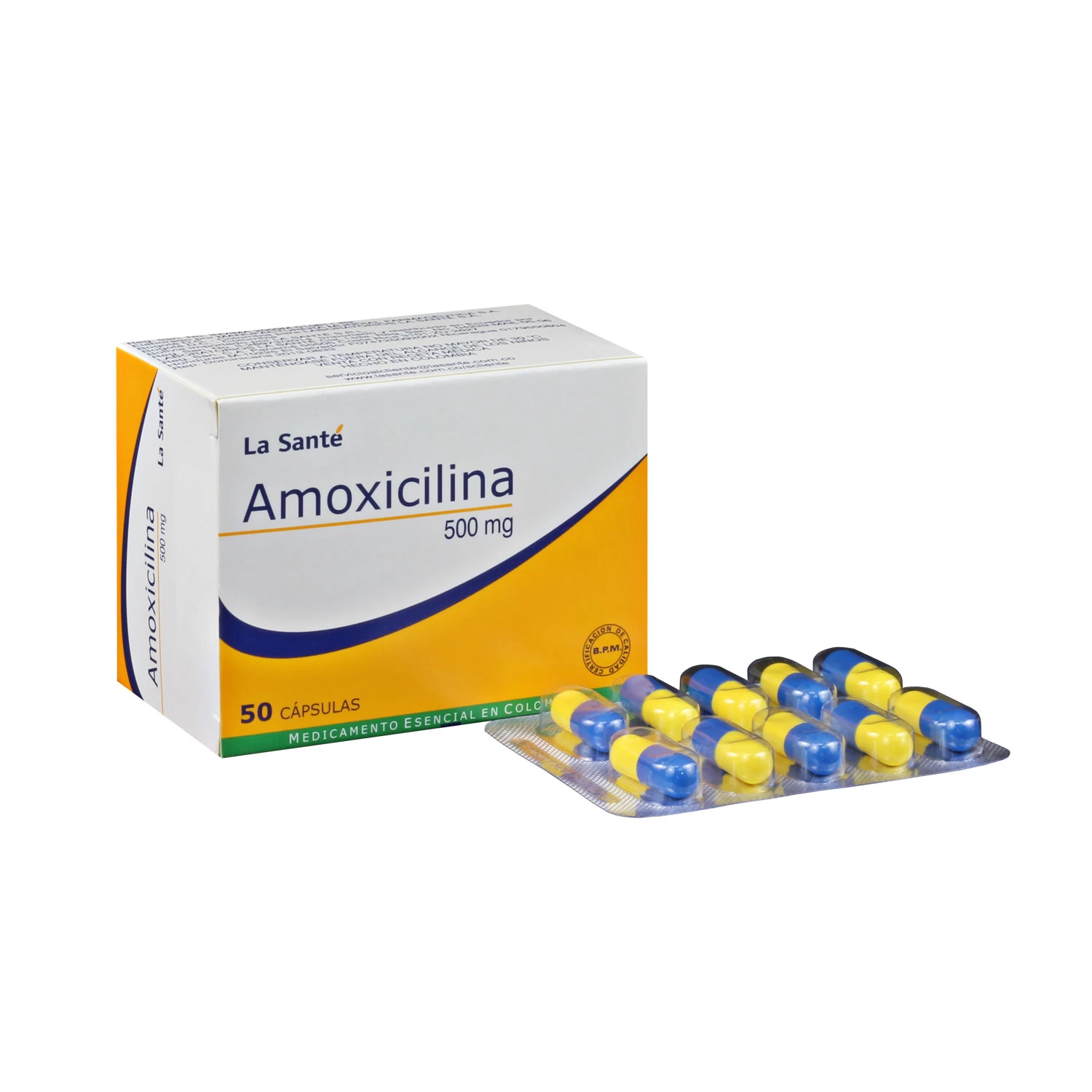 AMOXICILINA 500 MG X 50 LA SANTE