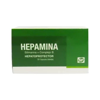 HEPAMINA X 30 CAP SILIMARINA +COMPLEJO B