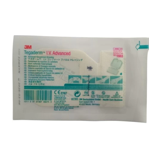 TEGADERM PARCHE ADVANCED 6.5 X 7 CM REF. 1683/1633.