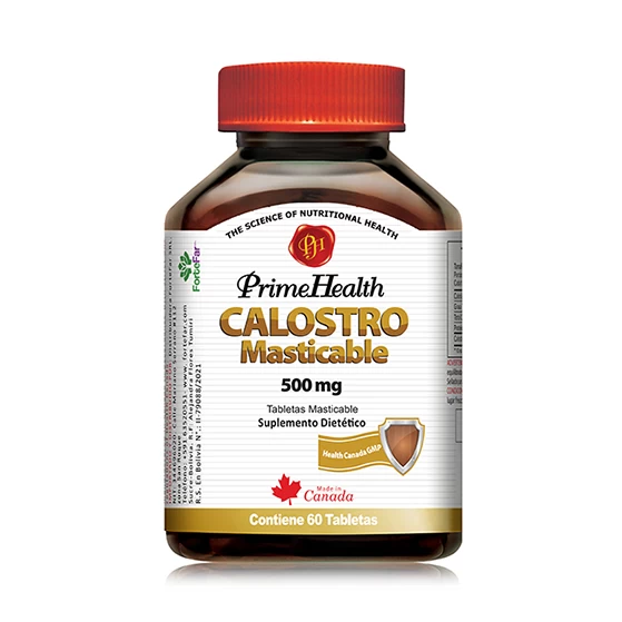 CALOSTRO MASTICABLE 500 MG ( FACTOR DE TRANSFERENCIA) X 60 TAB