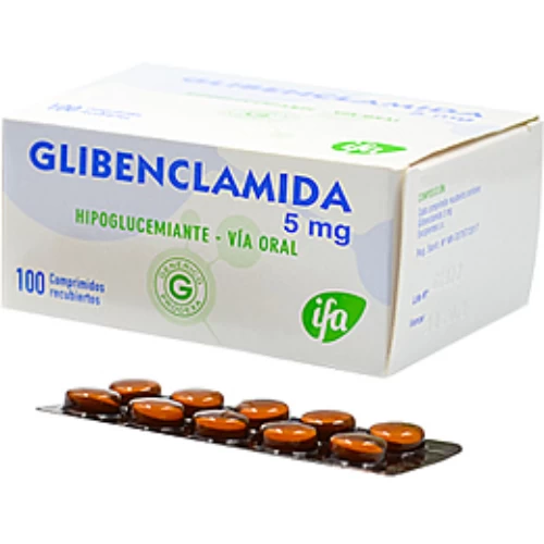GLIBENCLAMIDA 5 MG X 100 PRODEXA