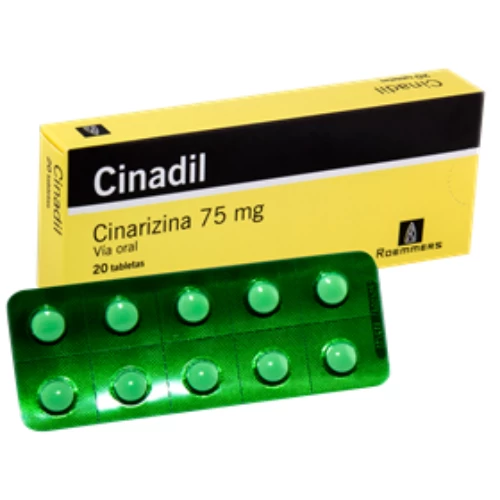 CINADIL 75 MG X20 - CINARIZINA