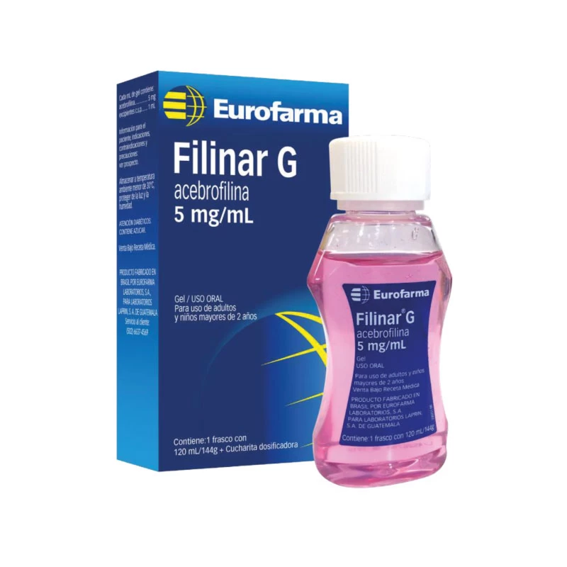 FILINAR G 5 MG/ML X 120 ML ACEBROFILINA