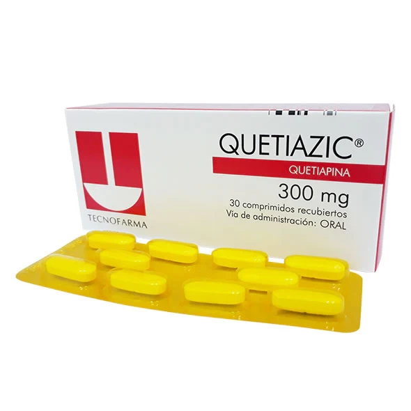 QUETIAZIC 300 MG X 30 (QUETIAPINA)
