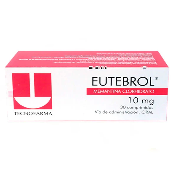 EUTEBROL 10 MG X 30 MEMANTINA