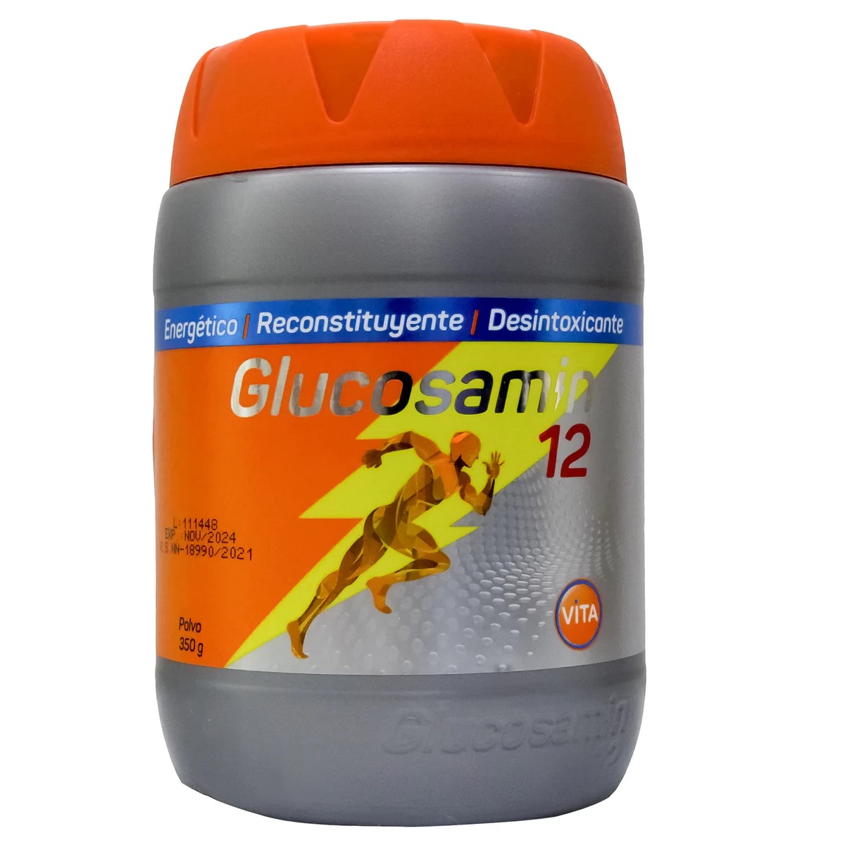 GLUCOSAMIN 12 POLVO 350 GR. VITA / DEXTROSA+B1+B6+B12