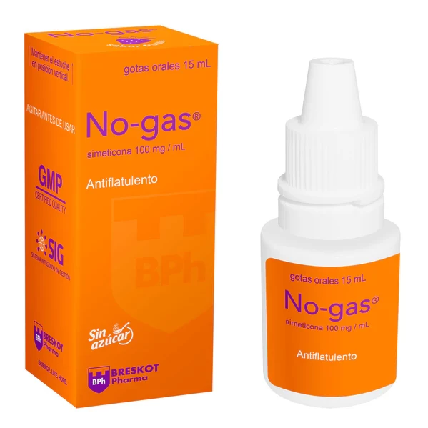 NO-GAS GOTAS X 15 ML (SIMETICONA 100MG/ML)