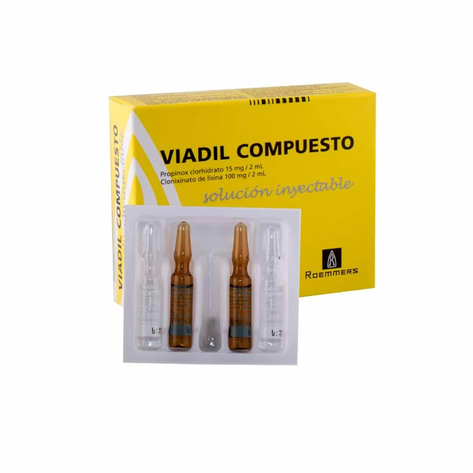 VIADIL COMPUESTO 4 ML PARGEVERINA+METAMISOL