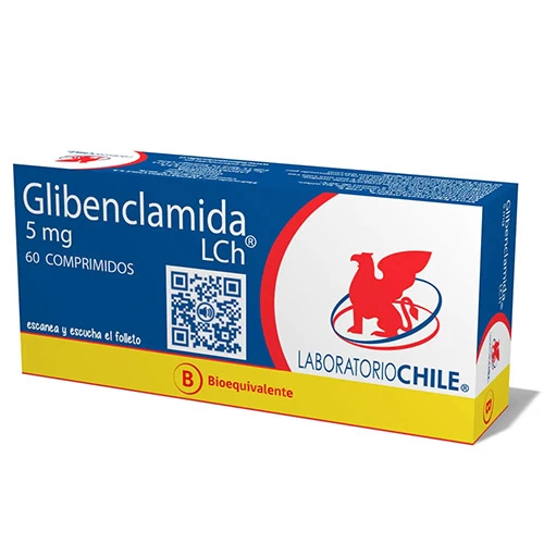 GLIBENCLAMIDA 5 MG X 60