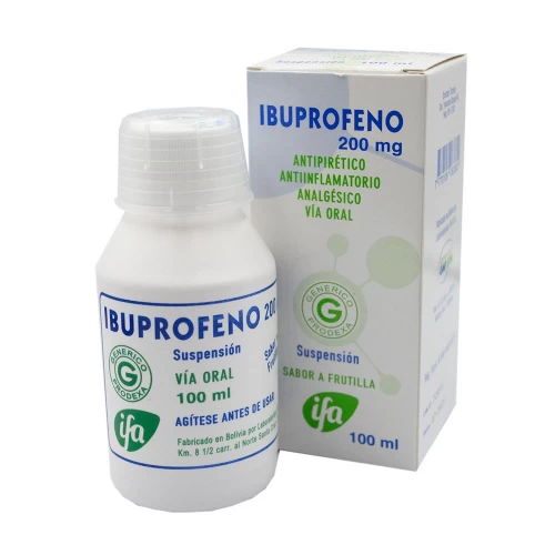 IBUPROFENO 200 MG SUSP X 100 ML PRODEXA