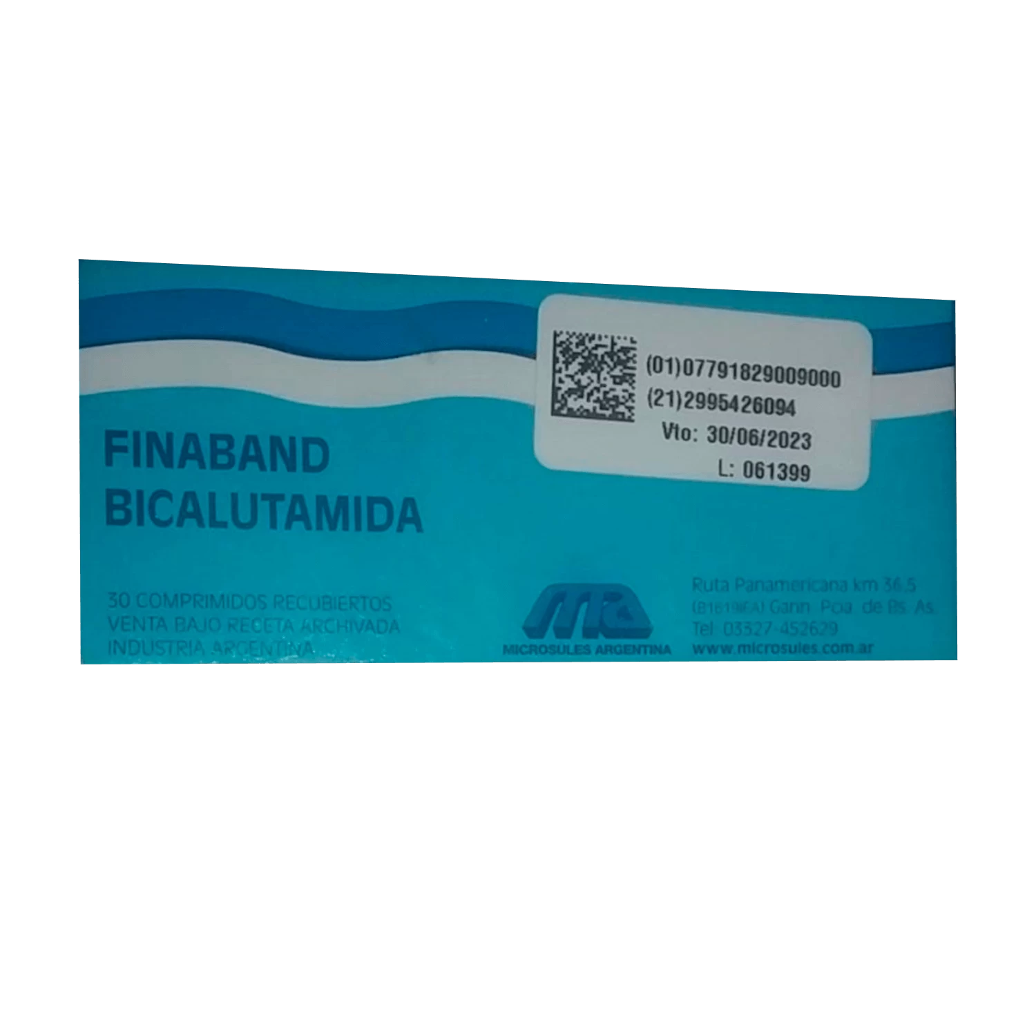 BICALUTAMIDA 50 MG (FINABAND) X CJA
