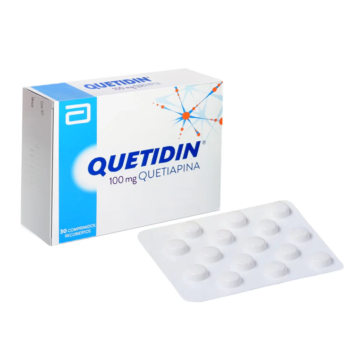 QUETIDIN 100 MG X 30-QUETIAPINA