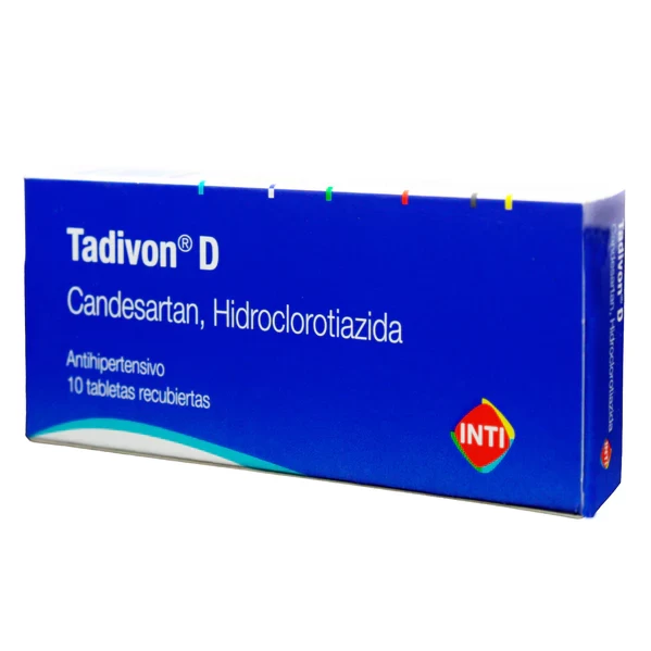 TADIVON D X 10tabs. (CANDESARTAN + HIDROCLOROTIAZIDA)
