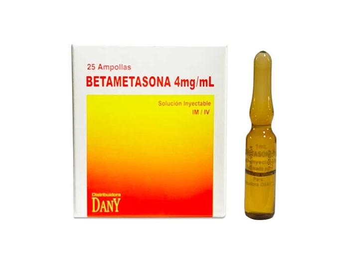 BETAMETASONA 4MG/1ML X 1INY