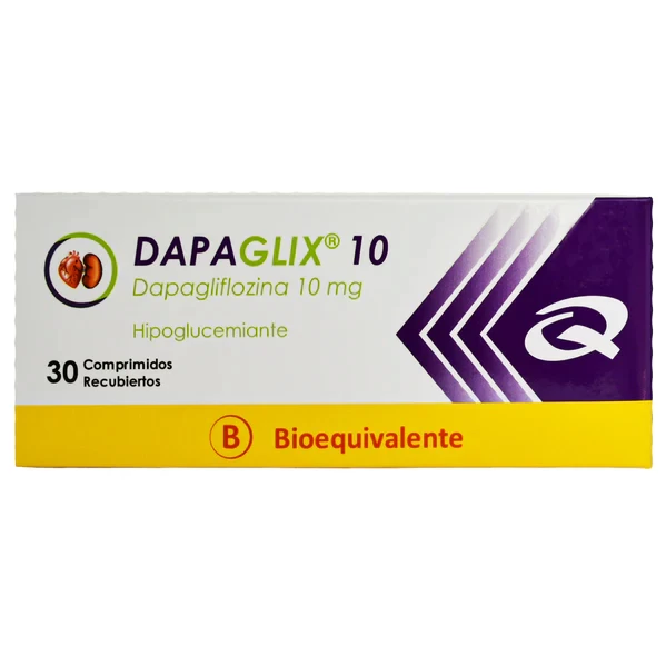 DAPAGLIX 10 MG X 30 COMP ( DAPAGLIFLOZINA)
