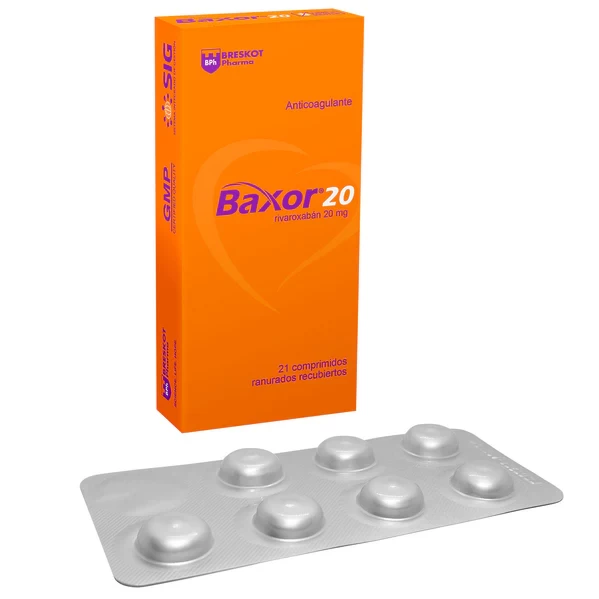 BAXOR 20mg X 21 (RIVAROXABAN)