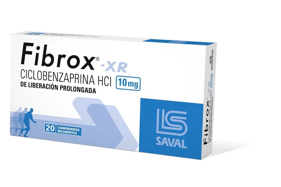 FIBROX XR 10 MG X 20 CICLOBENZAPRINA
