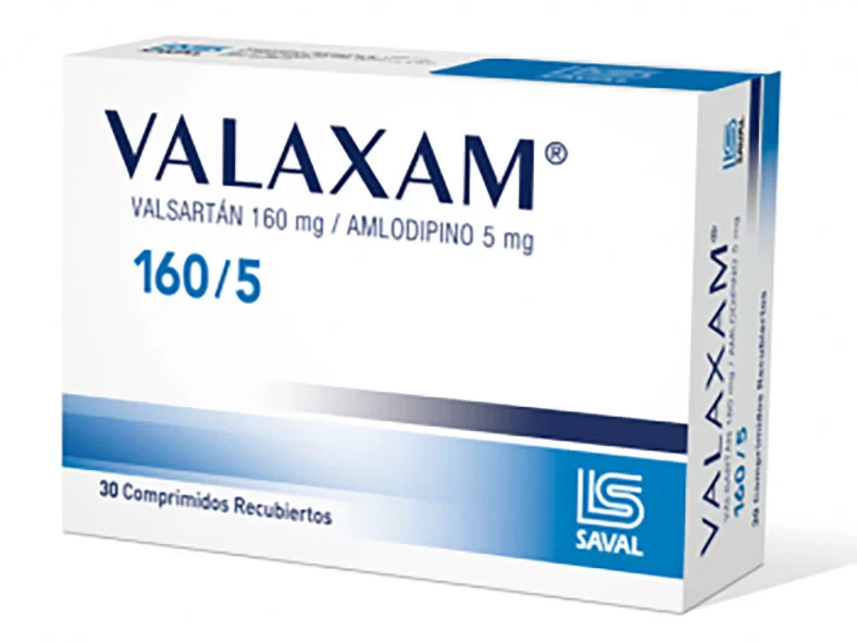 VALAXAM 160/5 (VALSARTAN+AMLODIPINO) X 30